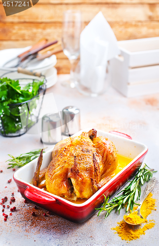 Image of baked chicken