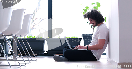 Image of man enjoying relaxing lifestyle