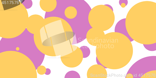 Image of orange circles background