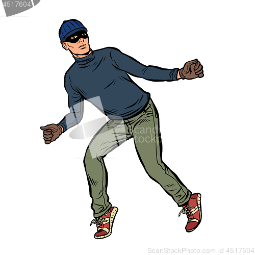 Image of thief robber burglar