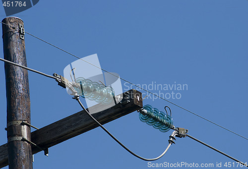 Image of Detail of power line