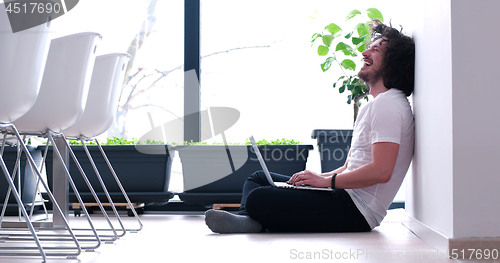Image of man enjoying relaxing lifestyle