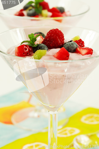 Image of Yogurt with fresh fruits