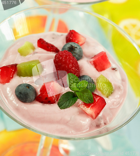 Image of Yogurt with fresh fruits