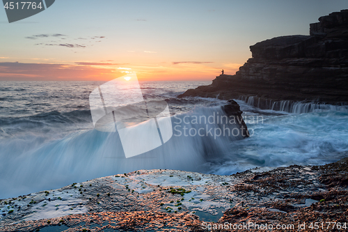 Image of Beautiful sunrise at Maroubra