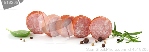 Image of sliced smoked sausage