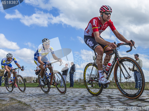 Image of The Cyclist Frederik Frison - Paris Roubaix 2016