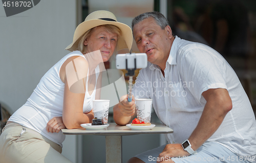 Image of A family selfie