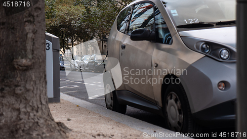 Image of Charging an electrocar