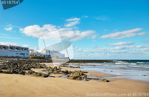 Image of urban landscape of Lanzarote island