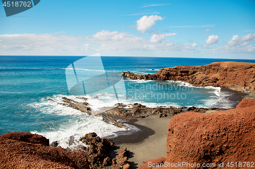 Image of Beautiful landscape of Lanzarote Island