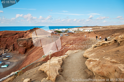 Image of Beautiful landscape of Lanzarote Island