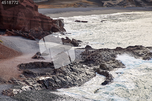 Image of Beautiful landscape of Lanzarote Island