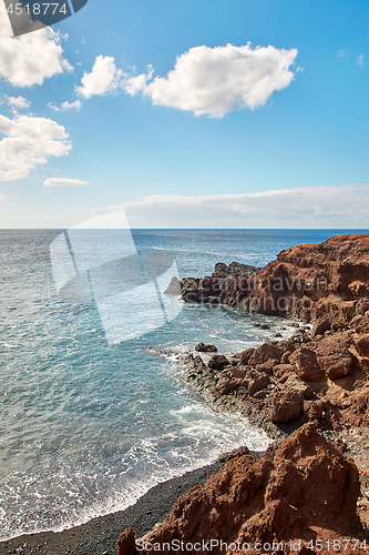 Image of Beautiful landscape of Lanzarote Island