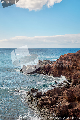 Image of Beautiful landscape of Lanzarote Island