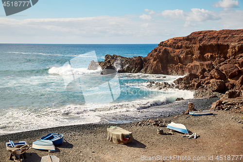 Image of Beautiful landscape of Lanzarote Island