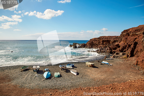 Image of Beautiful landscape of Lanzarote Island