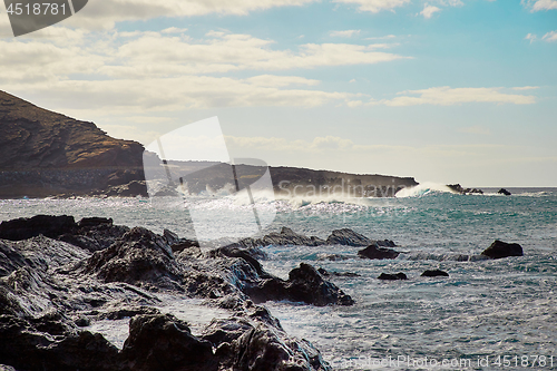 Image of Beautiful landscape of Lanzarote Island