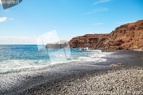 Image of Beautiful landscape of Lanzarote Island