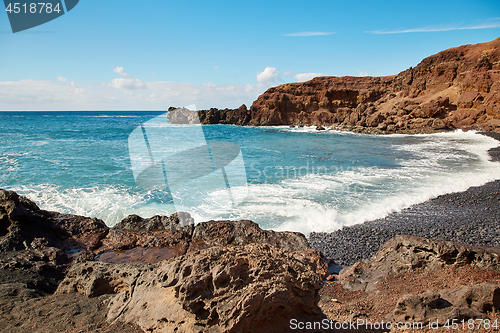 Image of Beautiful landscape of Lanzarote Island