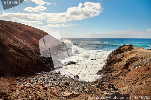 Image of Beautiful landscape of Lanzarote Island