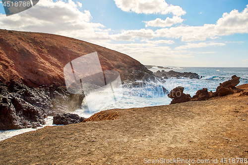 Image of Beautiful landscape of Lanzarote Island