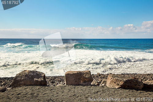 Image of Beautiful landscape of Lanzarote Island