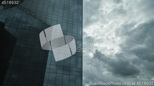 Image of Skyscraper and overcast sky