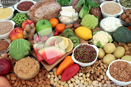 Image of Large Vegan Health Food Selection