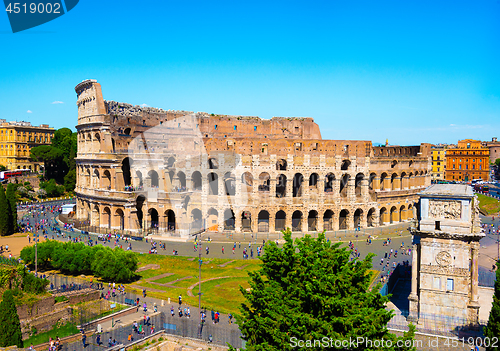 Image of Coliseum in Rome