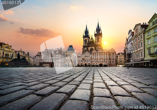 Image of Tynsky Temple in Prague