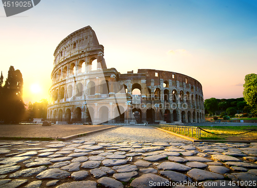 Image of Colosseum in Rome