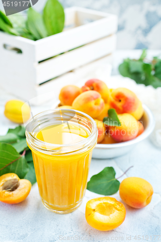 Image of apricot juice