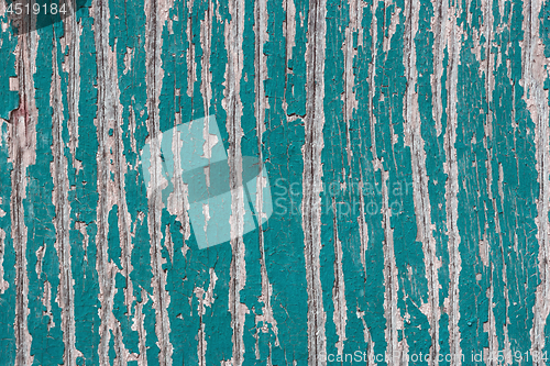 Image of Old Painted Scratched Wooden Background