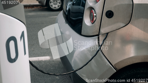 Image of Charging cord from a car