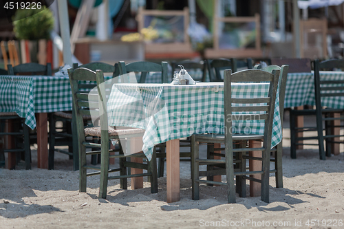 Image of A beach cafe