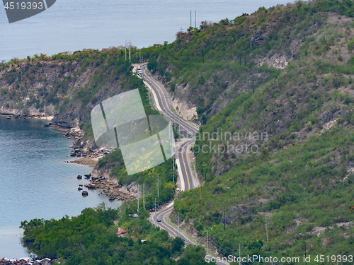 Image of Coastal road on Mindanao, the Philippines