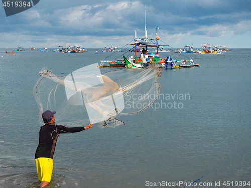 Image of Fisherman in Kiamba, the Philippines