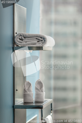 Image of A towel organizer