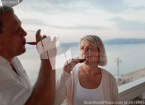 Image of One more sip before sunset