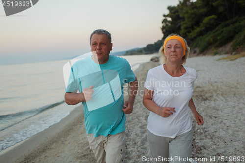 Image of Running along the coast