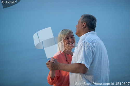 Image of A slight dance at the sea