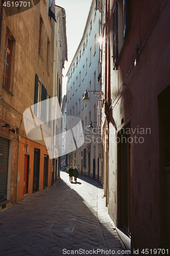 Image of A street in Savona, Italy