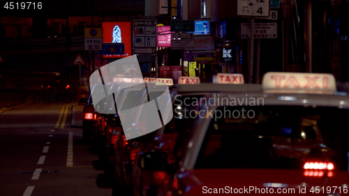 Image of A taxi roost