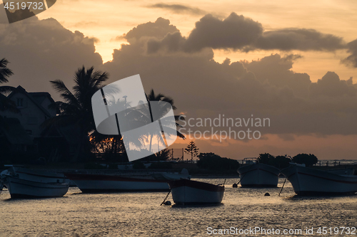 Image of A bay with boats