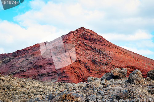 Image of Beautiful landscape of Lanzarote Island