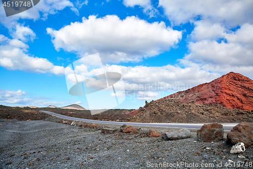 Image of Beautiful landscape of Lanzarote Island