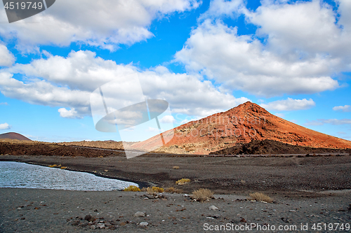 Image of Beautiful landscape of Lanzarote Island