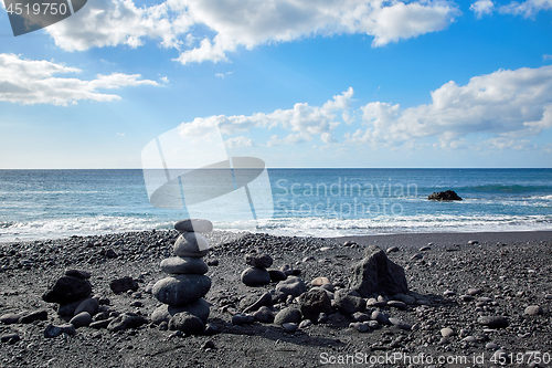 Image of Beautiful landscape of Lanzarote Island