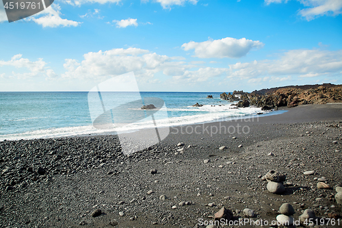 Image of Beautiful landscape of Lanzarote Island